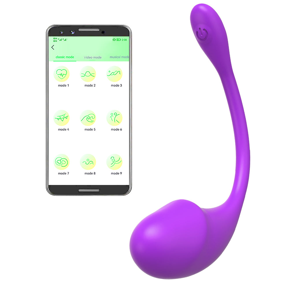 W2 App-Controlled Wearable Egg Vibrator