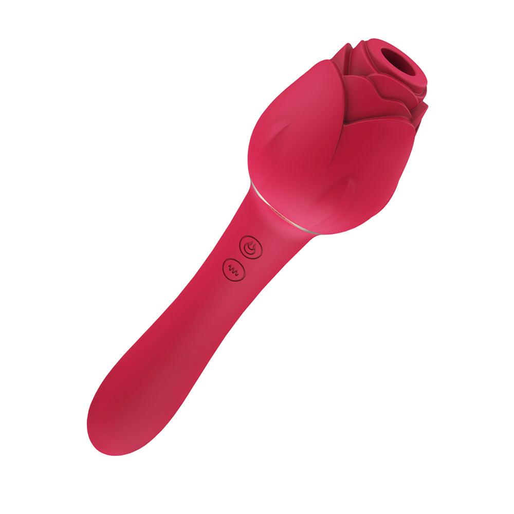 S4 Rose Suction Stimulator with Vibrating Handle