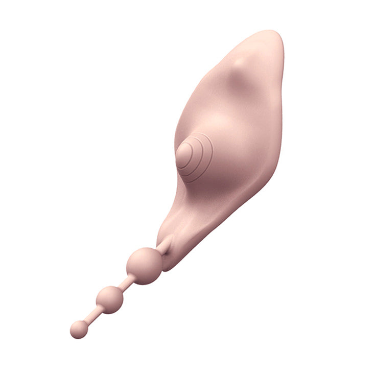 W8 Butterfly Vibrator with Beaded Tail