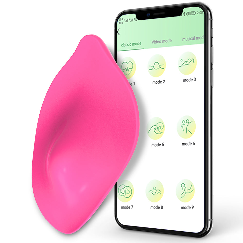 Slim App-Controlled Wearable Vibrator