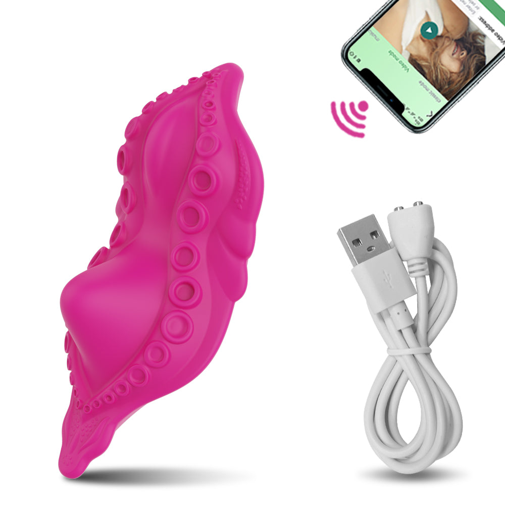 Textured App-Controlled Wearable Vibrator