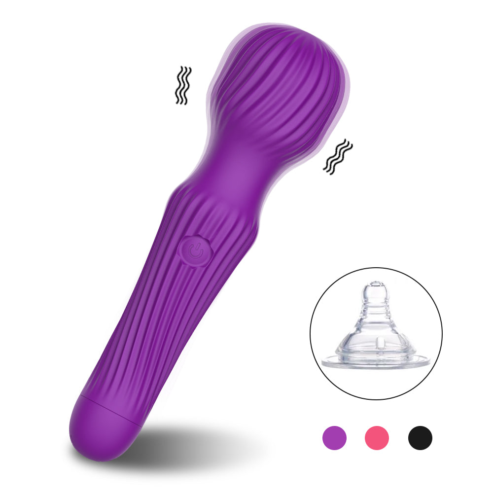 AV005 Dual-Motor 18-Pattern Wand Vibrator