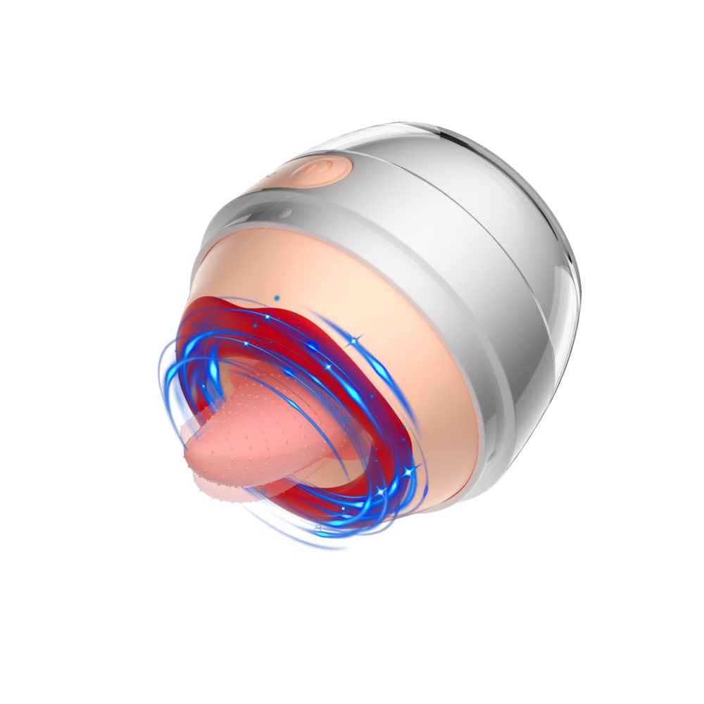 10-Pattern Tongue-in-Egg Vibrator