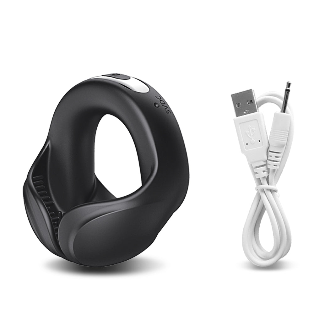 10-Pattern Textured Vibrating Ring