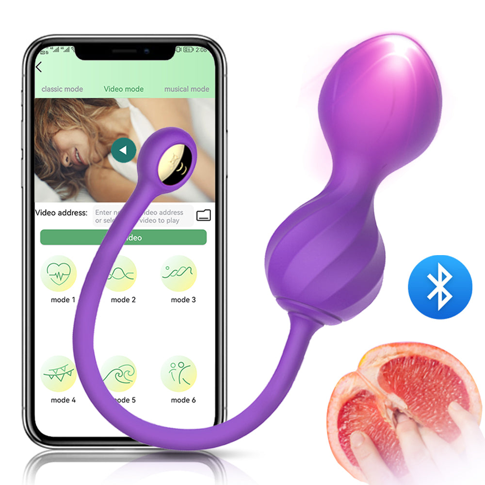 App Ball-Head Wearable Vibrator