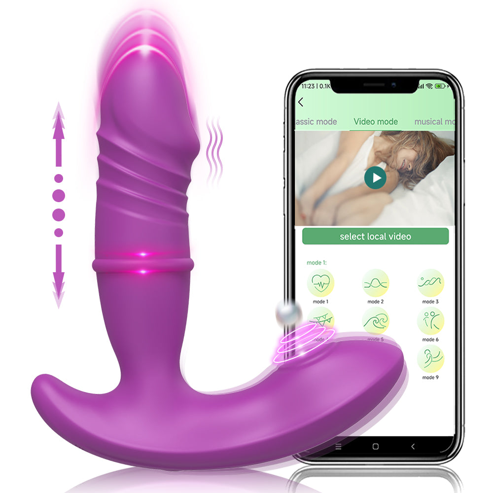 T-Base App Thrusting Vibrator