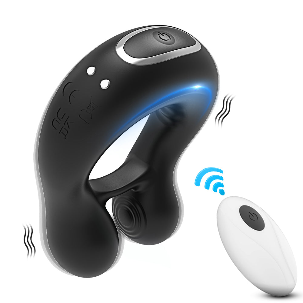 Dual-Motor Remote Ring Vibrator