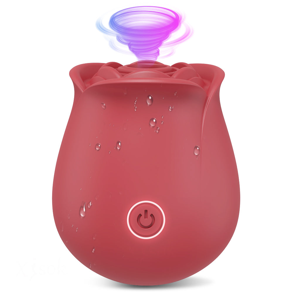 10-Setting Single-Button Rose Stimulator