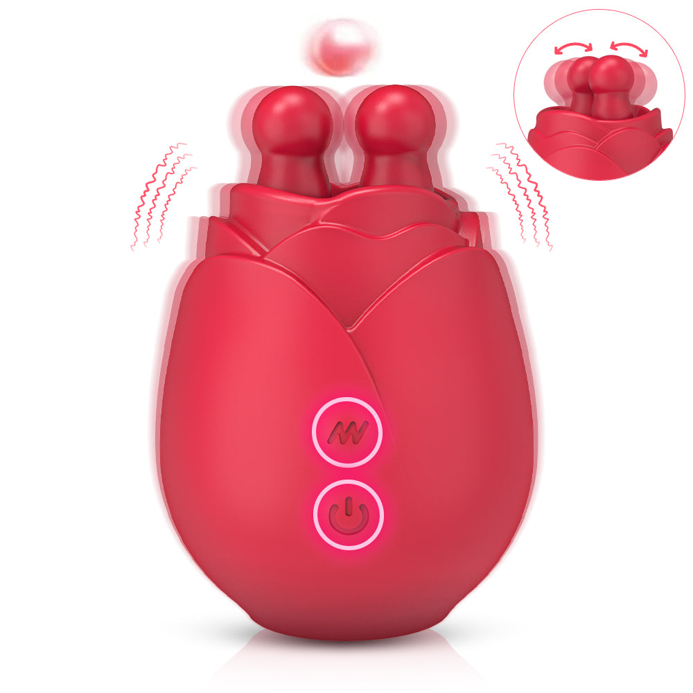 Yami Rounded-Tip Rose Vibrator