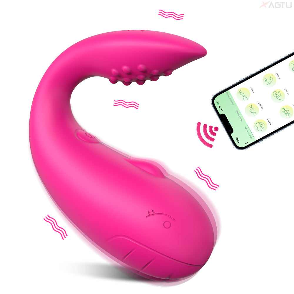 Linked Double-Egg App Vibrator — 9 Modes
