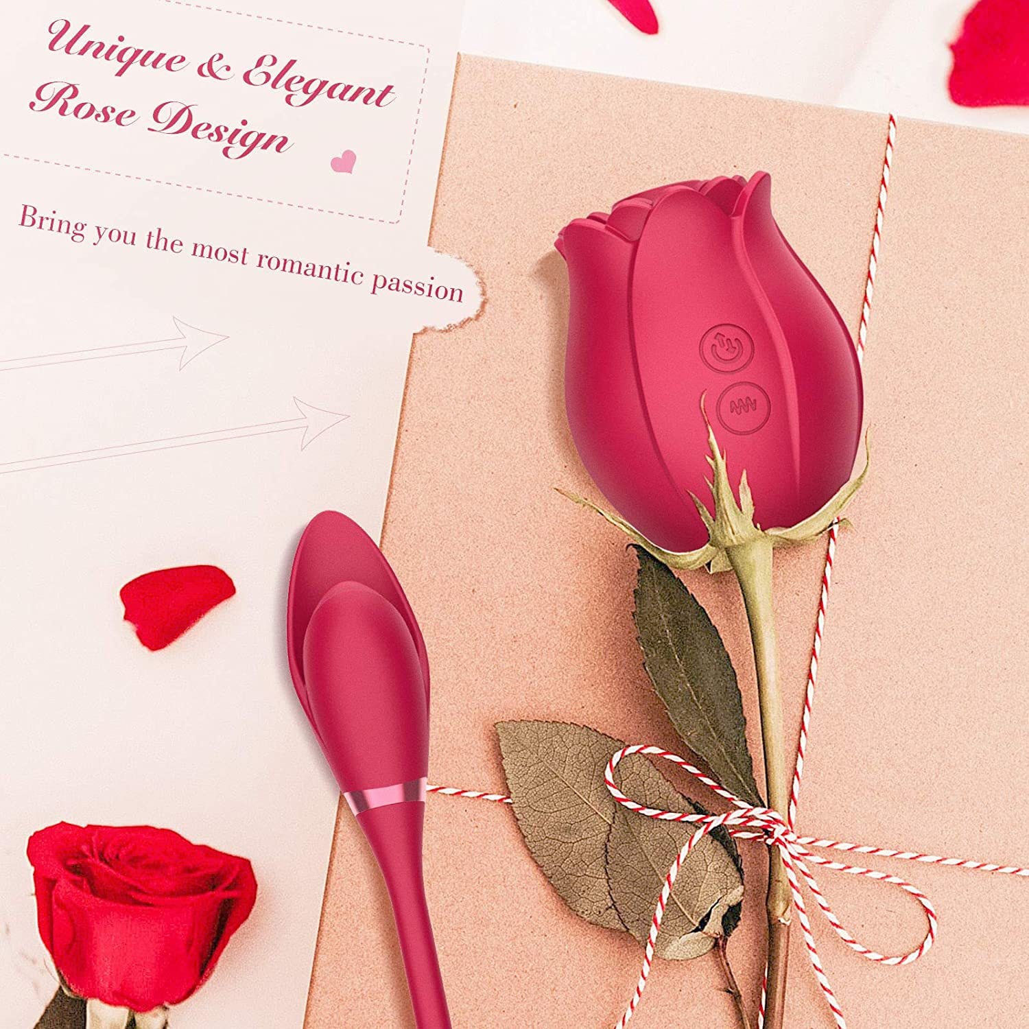 Rose-Body and Egg Vibrator