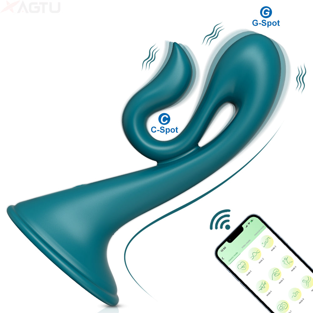 Horn App Curved-Branch Vibrator