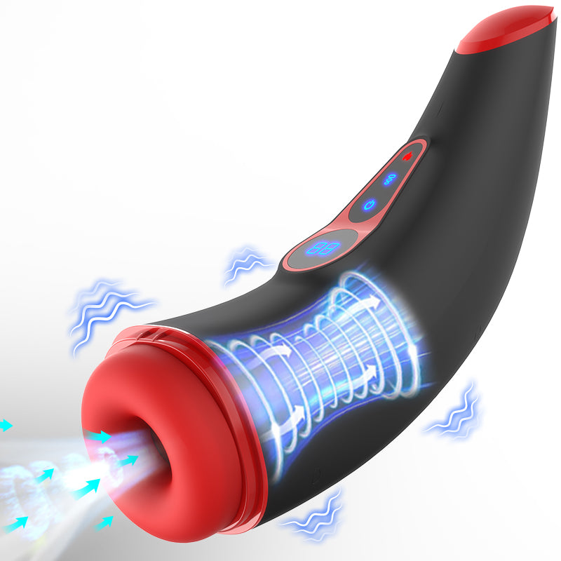 Cone Curved-Body Display Massager